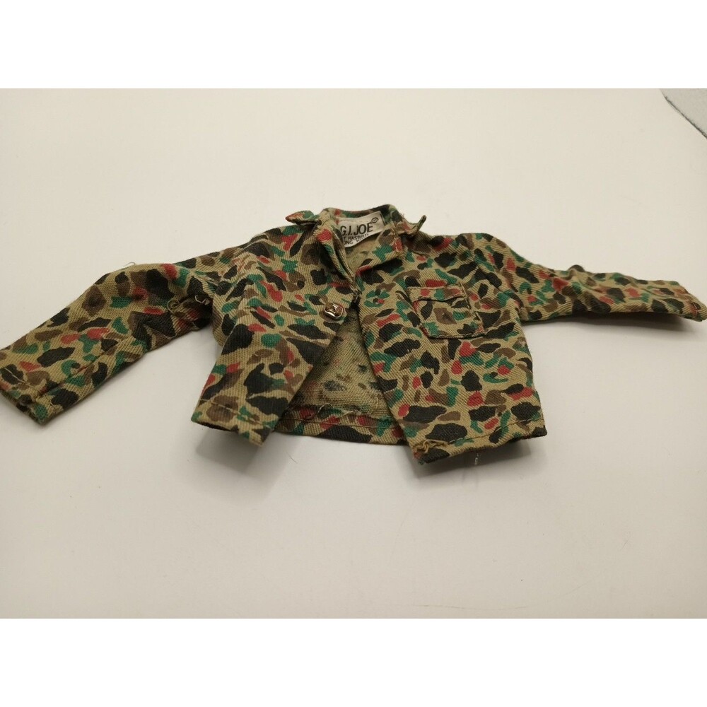 GI Joe Land Adventurer Original Camouflage Jacket 1974 Needs Restitched
